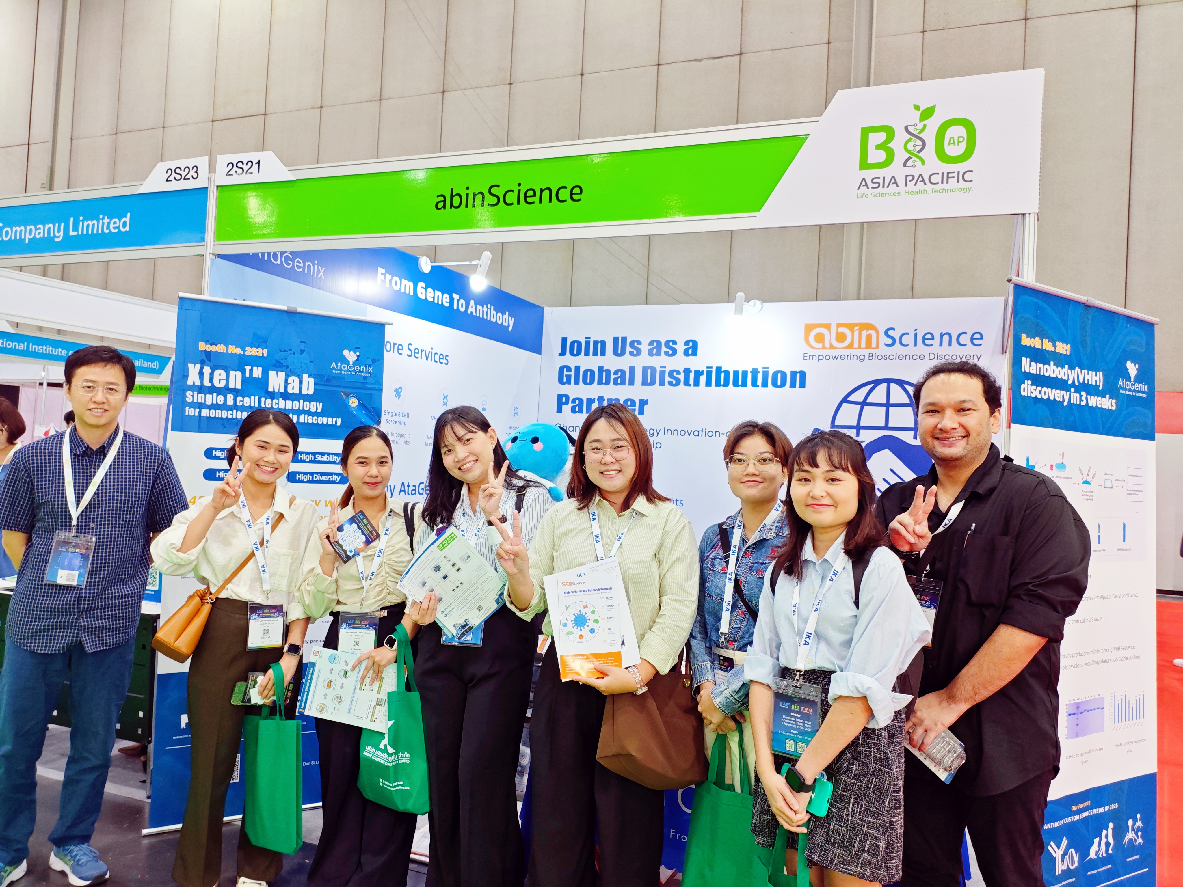 普健生物（AtaGenix）亮相Thailand LAB International 2025：抗体发现与蛋白表达技术引领生物技术创新